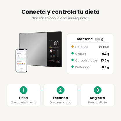 Báscula Inteligente de Precisión – Control de Macros